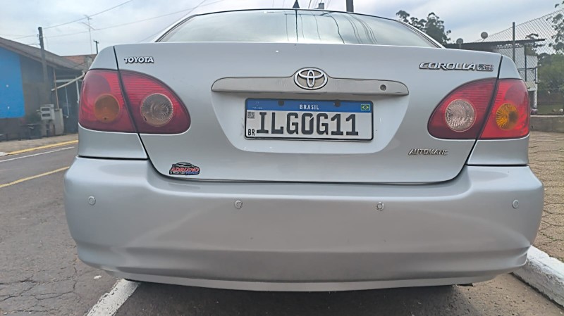 TOYOTA COROLLA 1.8 XEI 16V GASOLINA 4P AUTOMÁTICO 2003/2003 ADRIANO VEÍCULOS CRUZEIRO DO SUL / Carros no Vale