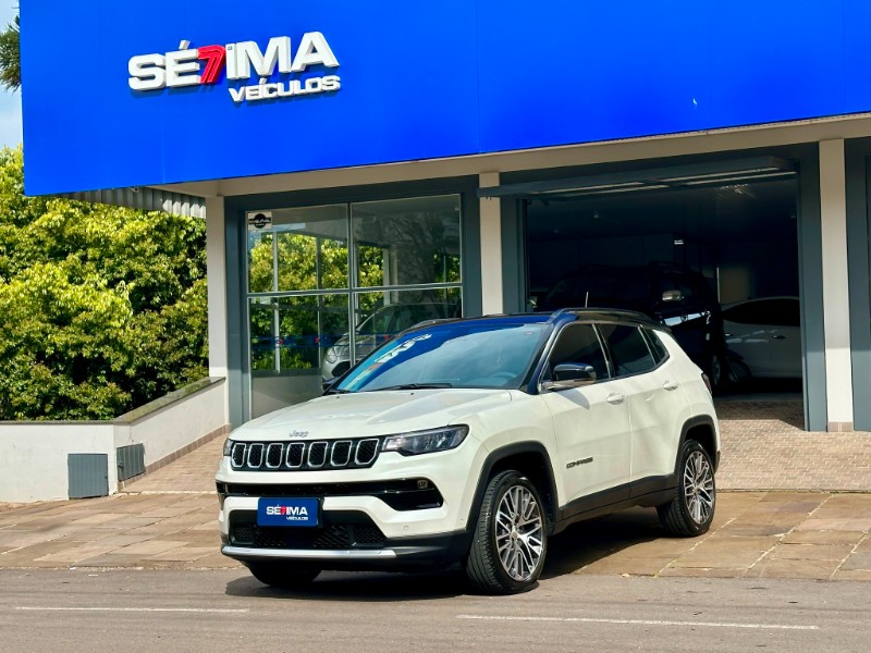 JEEP COMPASS LIMITED 1.3 T270 2022/2022 SÉTIMA VEÍCULOS GUAPORÉ / Carros no Vale JEEP COMPASS LIMITED 1.3 T270 2022/2022 SÉTIMA VEÍCULOS GUAPORÉ / Carros no Vale
