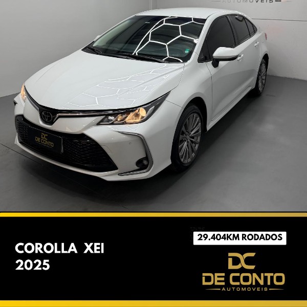 TOYOTA COROLLA 2.0 XEI /2025 DE CONTO AUTOMÓVEIS SARANDI / Carros no Vale TOYOTA COROLLA 2.0 XEI /2025 DE CONTO AUTOMÓVEIS SARANDI / Carros no Vale