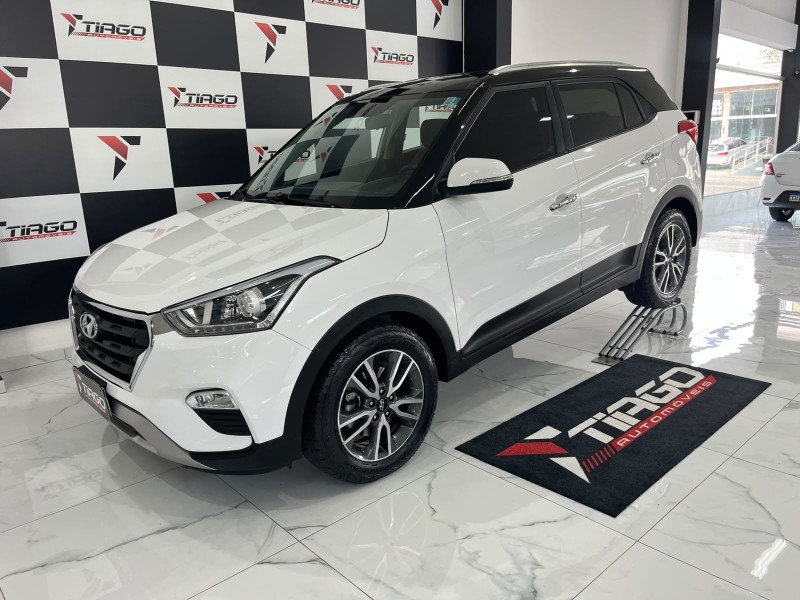 HYUNDAI CRETA 2.0 PRESTIGE FLEX 2019/2019 TIAGO AUTOMÓVEIS VENÂNCIO AIRES / Carros no Vale