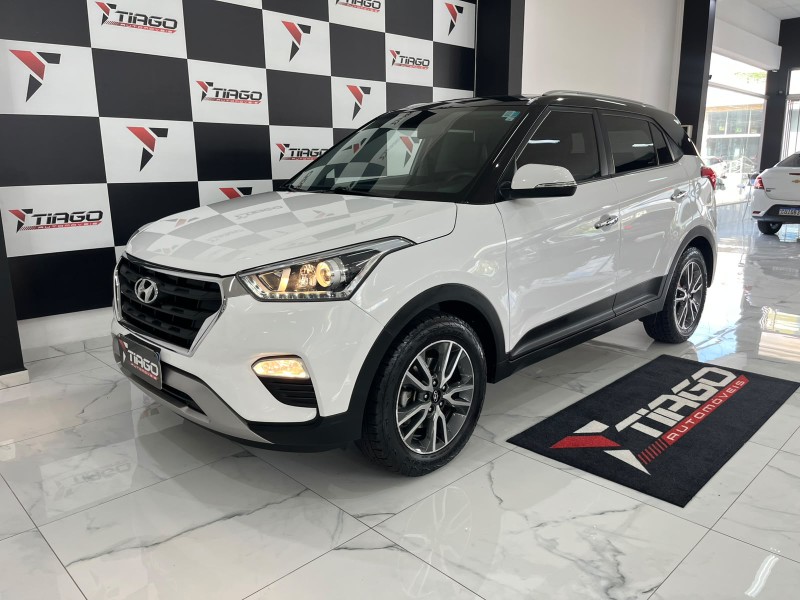 HYUNDAI CRETA 2.0 PRESTIGE FLEX 2019/2019 TIAGO AUTOMÓVEIS VENÂNCIO AIRES / Carros no Vale