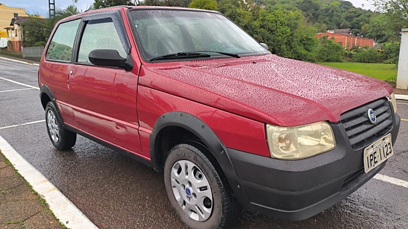 FIAT UNO 1.0 MPI MILLE FIRE 8V 2008/2008 ADRIANO VEÍCULOS CRUZEIRO DO SUL / Carros no Vale