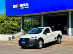 VOLKSWAGEN SAVEIRO ROBUST 1.6 8V CS 2023/2023 SÉTIMA VEÍCULOS GUAPORÉ / Carros no Vale