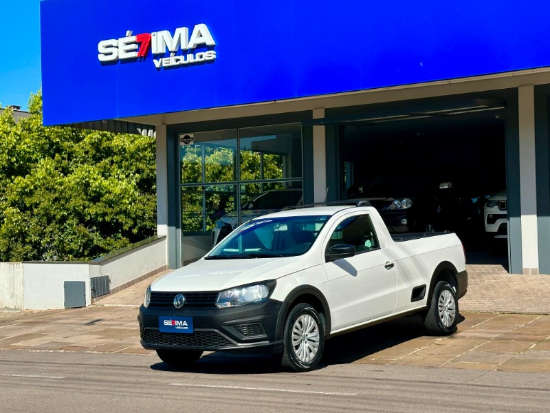 VOLKSWAGEN SAVEIRO ROBUST 1.6 8V CS 2023/2023 SÉTIMA VEÍCULOS GUAPORÉ / Carros no Vale