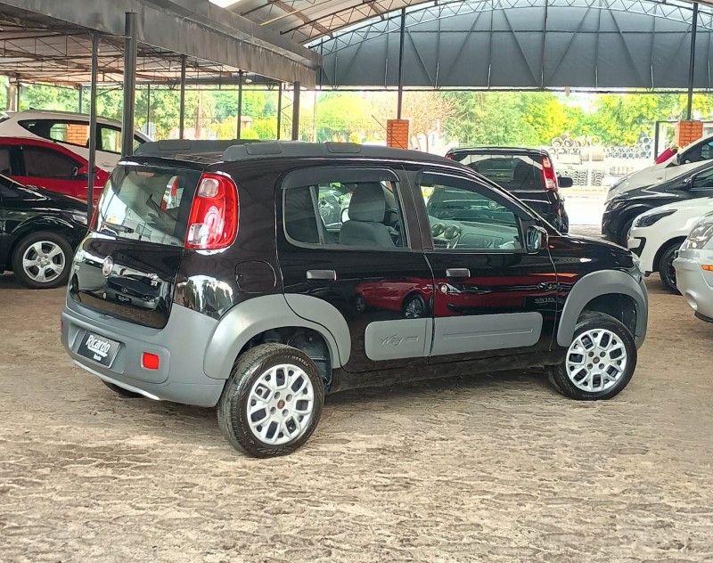 FIAT UNO WAY 1.0 EVO FIRE FLEX 8V 5P 2012/2012 RICARDO VEÍCULOS TEUTÔNIA / Carros no Vale