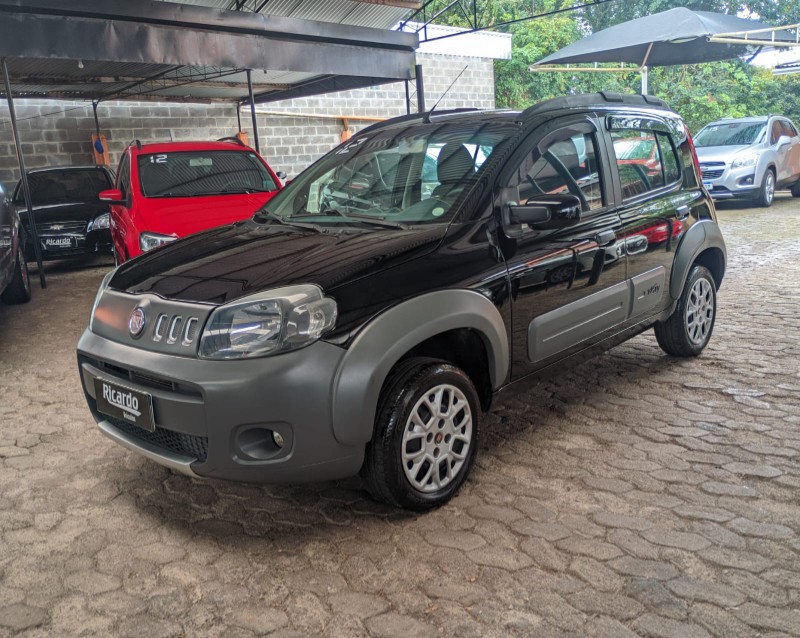 FIAT UNO WAY 1.0 EVO FIRE FLEX 8V 5P 2012/2012 RICARDO VEÍCULOS TEUTÔNIA / Carros no Vale