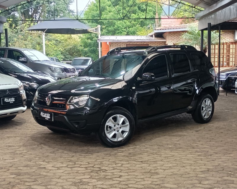 RENAULT DUSTER 1.6 16V SCE FLEX EXPRESSION X-TRONIC 2018/2019 RICARDO VEÍCULOS TEUTÔNIA / Carros no Vale