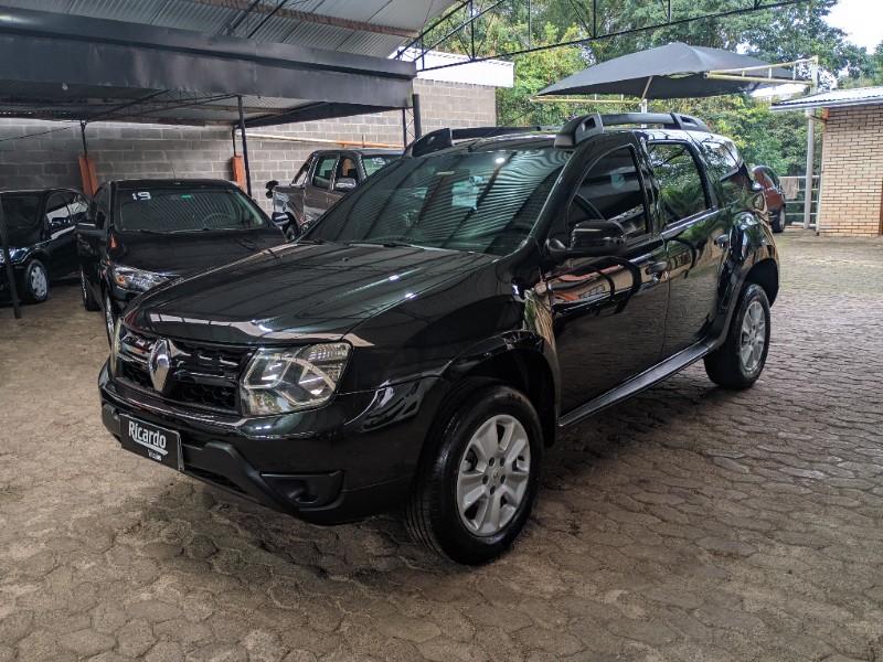 RENAULT DUSTER 1.6 16V SCE FLEX EXPRESSION X-TRONIC 2018/2019 RICARDO VEÍCULOS TEUTÔNIA / Carros no Vale