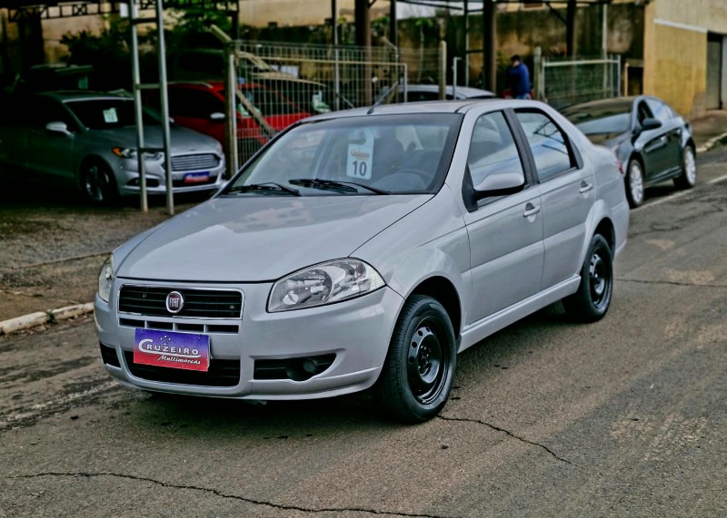 FIAT SIENA 1.0 EL 8V 2009/2010 CRUZEIRO MULTIMARCAS CRUZEIRO DO SUL / Carros no Vale
