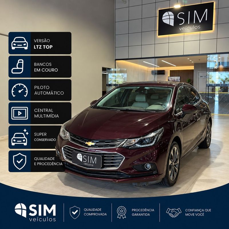 Chevrolet Chev Cruze Ltz Nb 2017/2017 SIM VEÍCULOS PORTO ALEGRE / Carros no Vale Chevrolet Chev Cruze Ltz Nb 2017/2017 SIM VEÍCULOS PORTO ALEGRE / Carros no Vale