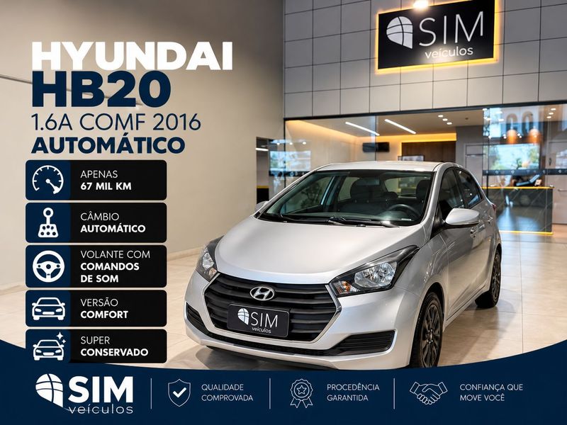 Hyundai Hb20 1.6a Comf 2015/2016 SIM VEÍCULOS PORTO ALEGRE / Carros no Vale Hyundai Hb20 1.6a Comf 2015/2016 SIM VEÍCULOS PORTO ALEGRE / Carros no Vale