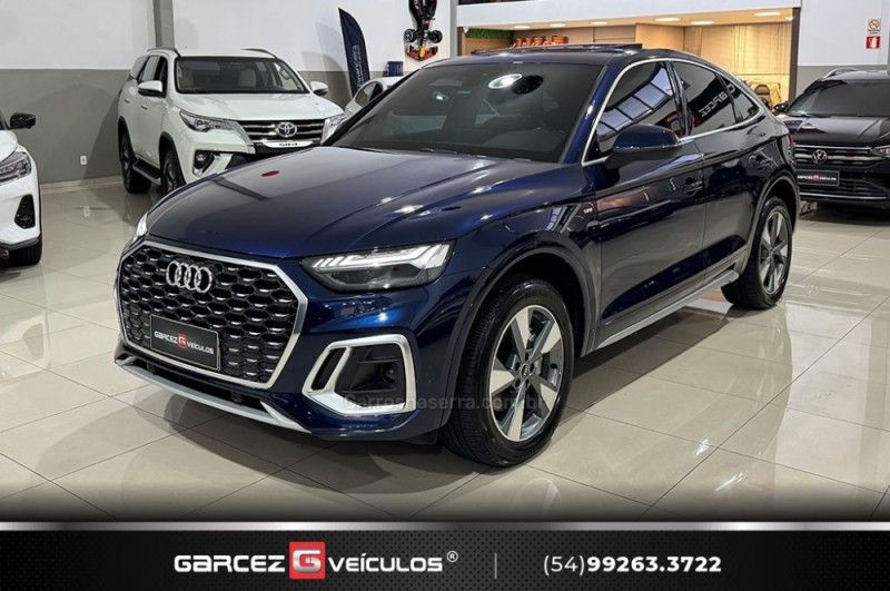 AUDI Q5 2.0 SPORTBACK S-LINE QUATTRO 2021/2022 GARCEZ VEÍCULOS BENTO GONÇALVES / Carros no Vale AUDI Q5 2.0 SPORTBACK S-LINE QUATTRO 2021/2022 GARCEZ VEÍCULOS BENTO GONÇALVES / Carros no Vale