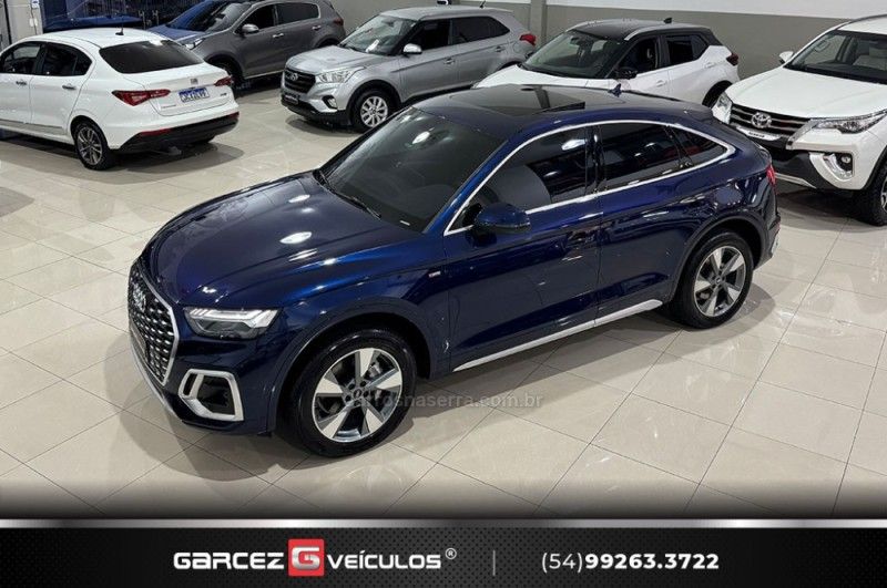 AUDI Q5 2.0 SPORTBACK S-LINE QUATTRO 2021/2022 GARCEZ VEÍCULOS BENTO GONÇALVES / Carros no Vale AUDI Q5 2.0 SPORTBACK S-LINE QUATTRO 2021/2022 GARCEZ VEÍCULOS BENTO GONÇALVES / Carros no Vale