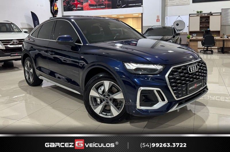 AUDI Q5 2.0 SPORTBACK S-LINE QUATTRO 2021/2022 GARCEZ VEÍCULOS BENTO GONÇALVES / Carros no Vale AUDI Q5 2.0 SPORTBACK S-LINE QUATTRO 2021/2022 GARCEZ VEÍCULOS BENTO GONÇALVES / Carros no Vale