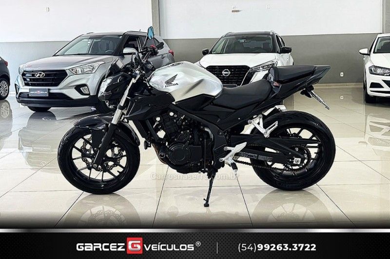 Honda Motos CB 500F ABS 2020/2020 GARCEZ VEÍCULOS BENTO GONÇALVES / Carros no Vale