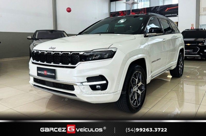 JEEP COMMANDER 2.0 OVERLAND TD380 4X4 TURBO 2021/2022 GARCEZ VEÍCULOS BENTO GONÇALVES / Carros no Vale