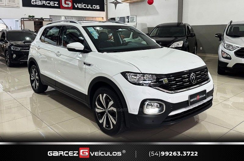 VOLKSWAGEN T-CROSS 1.4 HIGHLINE TSI 16V 2023/2024 GARCEZ VEÍCULOS BENTO GONÇALVES / Carros no Vale