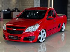 CHEVROLET MONTANA 1.4 MPFI LS CS 8V 2013/2014 GRIFFCAR MULTIMARCAS DOIS IRMÃOS / Carros no Vale