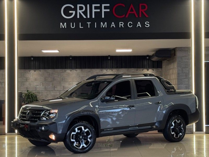 RENAULT DUSTER OROCH 1.3 TCE OUTSIDER 2023/2024 GRIFFCAR MULTIMARCAS DOIS IRMÃOS / Carros no Vale