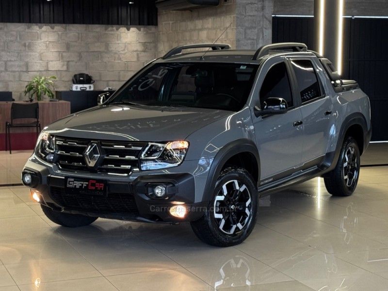 RENAULT DUSTER OROCH 1.3 TCE OUTSIDER 2023/2024 GRIFFCAR MULTIMARCAS DOIS IRMÃOS / Carros no Vale