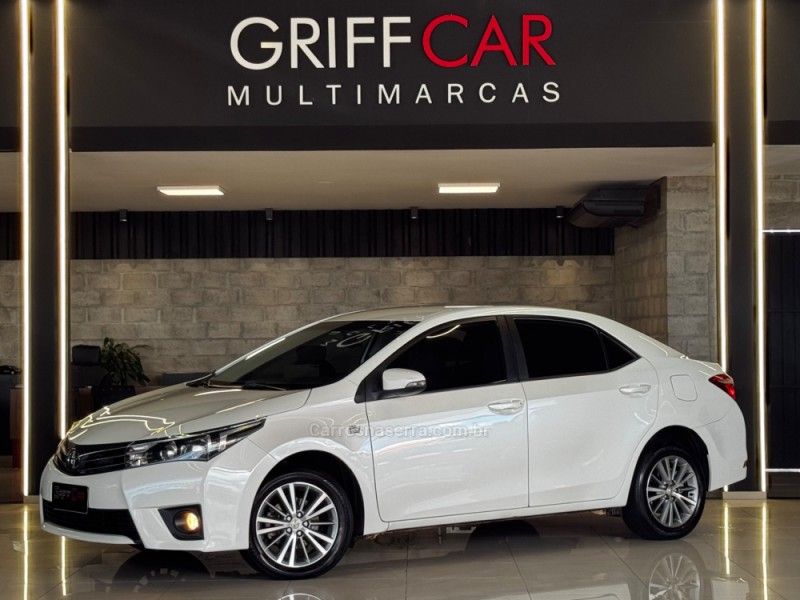 TOYOTA COROLLA 2.0 XEI 16V 2015/2016 GRIFFCAR MULTIMARCAS DOIS IRMÃOS / Carros no Vale TOYOTA COROLLA 2.0 XEI 16V 2015/2016 GRIFFCAR MULTIMARCAS DOIS IRMÃOS / Carros no Vale