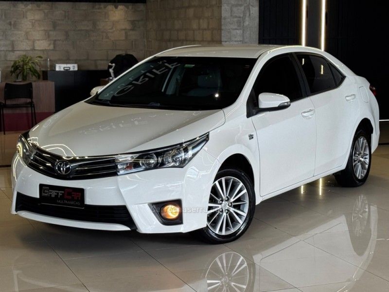 TOYOTA COROLLA 2.0 XEI 16V 2015/2016 GRIFFCAR MULTIMARCAS DOIS IRMÃOS / Carros no Vale TOYOTA COROLLA 2.0 XEI 16V 2015/2016 GRIFFCAR MULTIMARCAS DOIS IRMÃOS / Carros no Vale