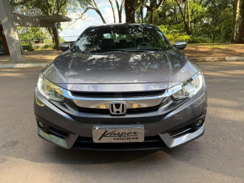 HONDA CIVIC 2.0 16V FLEXONE EX CVT 2018/2019 KASPER VEÍCULOS DOIS IRMÃOS / Carros no Vale