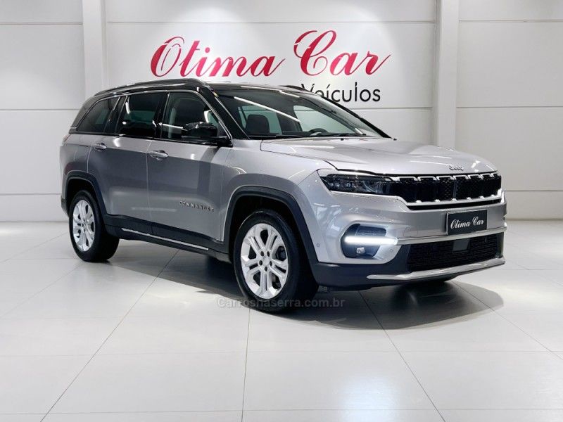 JEEP COMMANDER 1.3 LONGITUDE T270 16V 4X2 TURBO 2024/2025 ÓTIMA CAR FLORES DA CUNHA / Carros no Vale JEEP COMMANDER 1.3 LONGITUDE T270 16V 4X2 TURBO 2024/2025 ÓTIMA CAR FLORES DA CUNHA / Carros no Vale