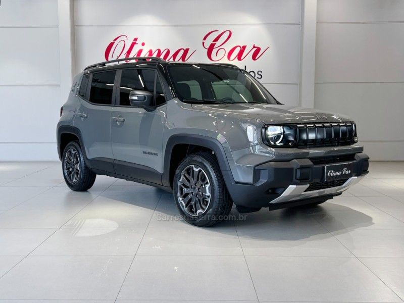 JEEP RENEGADE 1.3 16V ALTITUDE T270 TURBO 2026/2027 ÓTIMA CAR FLORES DA CUNHA / Carros no Vale