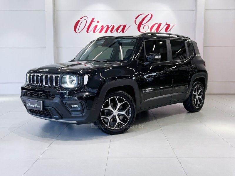 JEEP RENEGADE 1.3 16V SAHARA T270 TURBO 4X2 2024/2025 ÓTIMA CAR FLORES DA CUNHA / Carros no Vale