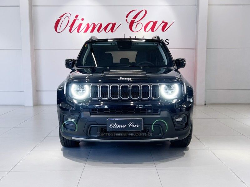 JEEP RENEGADE 1.3 16V SAHARA T270 TURBO 4X2 2024/2025 ÓTIMA CAR FLORES DA CUNHA / Carros no Vale