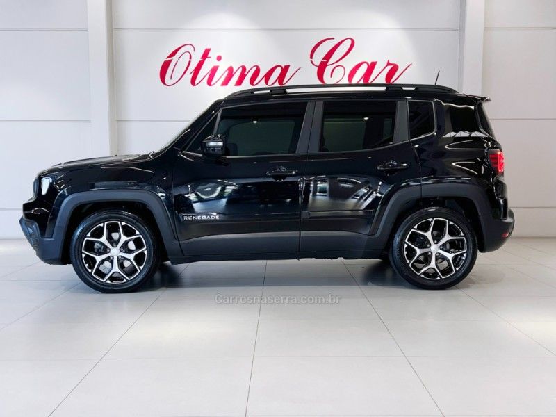 JEEP RENEGADE 1.3 16V SAHARA T270 TURBO 4X2 2024/2025 ÓTIMA CAR FLORES DA CUNHA / Carros no Vale