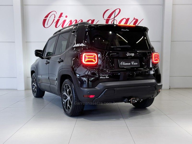 JEEP RENEGADE 1.3 16V SAHARA T270 TURBO 4X2 2024/2025 ÓTIMA CAR FLORES DA CUNHA / Carros no Vale