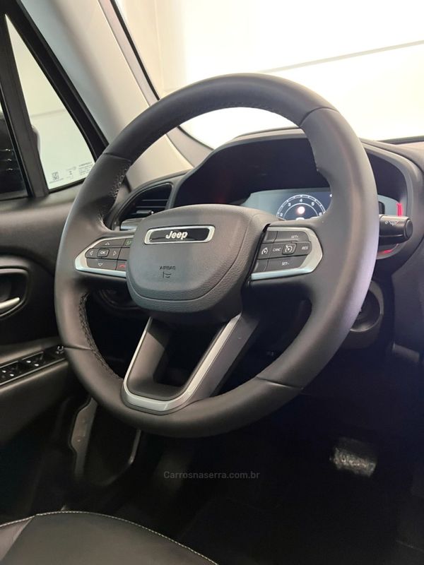 JEEP RENEGADE 1.3 16V SAHARA T270 TURBO 4X2 2024/2025 ÓTIMA CAR FLORES DA CUNHA / Carros no Vale