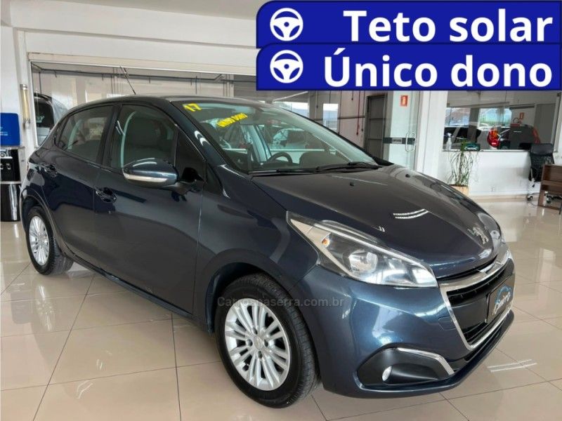 PEUGEOT 208 1.6 ALLURE 16V 2016/2017 CIMIRRO AUTOMÓVEIS TAQUARA / Carros no Vale