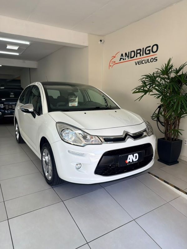 CITROËN C3 1.6 EXCLUSIVE 16V 2017/2018 ANDRIGO VEÍCULOS CAXIAS DO SUL / Carros no Vale
