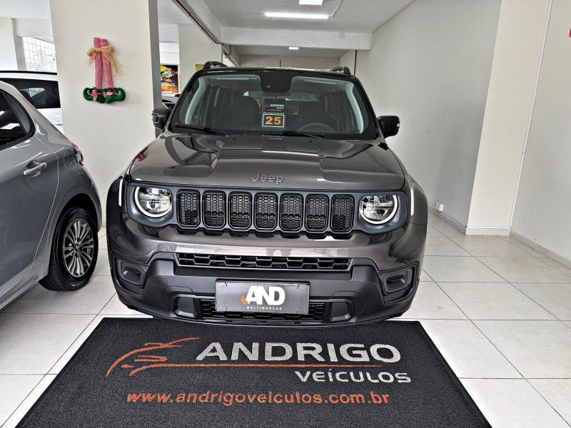 JEEP RENEGADE 1.3 16V ALTITUDE T270 TURBO 2024/2025 ANDRIGO VEÍCULOS CAXIAS DO SUL / Carros no Vale