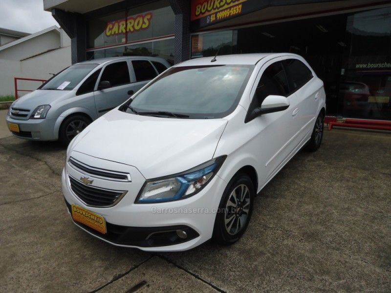 CHEVROLET ONIX 1.4 MPFI LTZ 8V 2013/2014 BOURSCHEID CARROS E MOTOS SANTA CLARA DO SUL / Carros no Vale