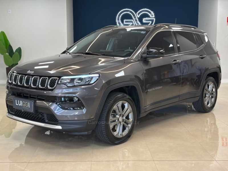 JEEP COMPASS 1.3 LONGITUDE T270 16V TURBO 4X2 2023/2023 LUIGGI AUTOMÓVEIS CARLOS BARBOSA / Carros no Vale JEEP COMPASS 1.3 LONGITUDE T270 16V TURBO 4X2 2023/2023 LUIGGI AUTOMÓVEIS CARLOS BARBOSA / Carros no Vale
