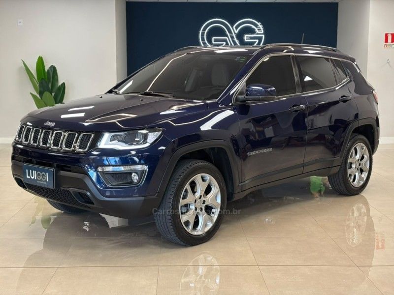 JEEP COMPASS 2.0 16V LONGITUDE 4X4 2021/2021 LUIGGI AUTOMÓVEIS CARLOS BARBOSA / Carros no Vale