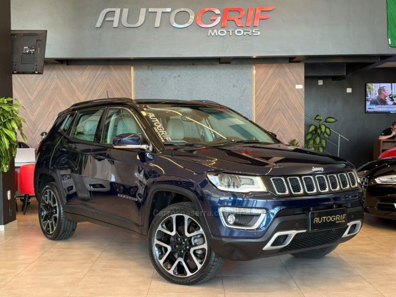 JEEP COMPASS 2.0 LIMITED TD350 TURBO 4X4 2020/2020 AUTOGRIF MOTORS CAMPO BOM / Carros no Vale JEEP COMPASS 2.0 LIMITED TD350 TURBO 4X4 2020/2020 AUTOGRIF MOTORS CAMPO BOM / Carros no Vale