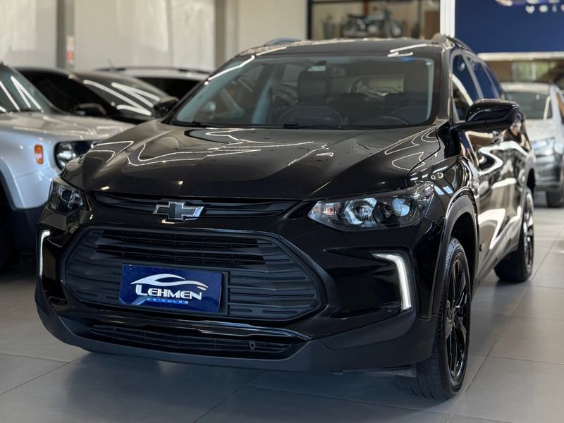 CHEVROLET TRACKER 1.0 TURBO MIDNIGHT 2023/2024 LEHMEN VEÍCULOS VENÂNCIO AIRES / Carros no Vale