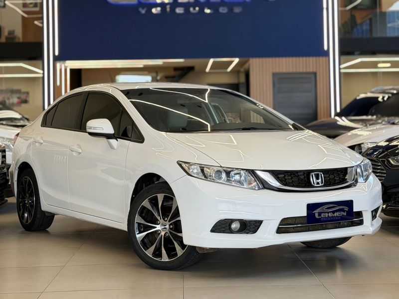 HONDA CIVIC 2.0 LXR 16V 2014/2015 LEHMEN VEÍCULOS VENÂNCIO AIRES / Carros no Vale