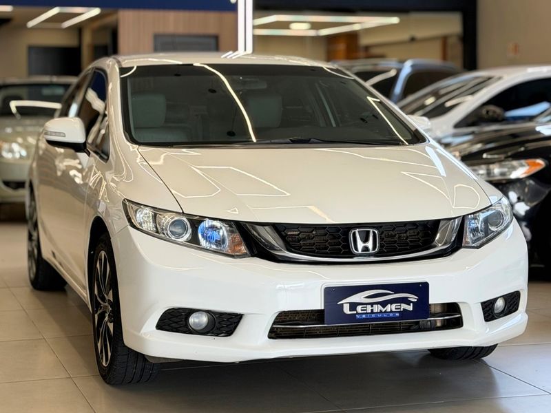 HONDA CIVIC 2.0 LXR 16V 2014/2015 LEHMEN VEÍCULOS VENÂNCIO AIRES / Carros no Vale