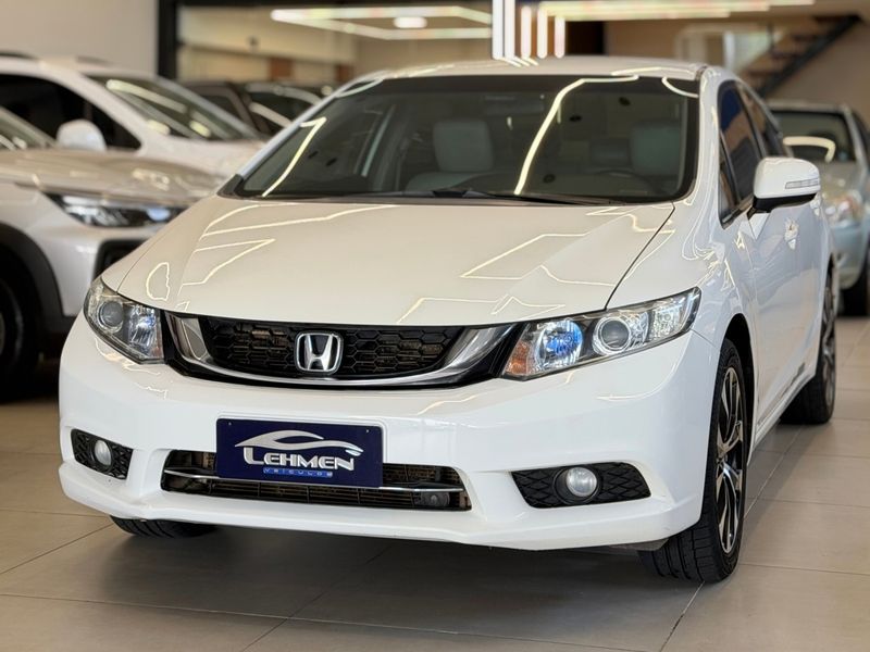 HONDA CIVIC 2.0 LXR 16V 2014/2015 LEHMEN VEÍCULOS VENÂNCIO AIRES / Carros no Vale