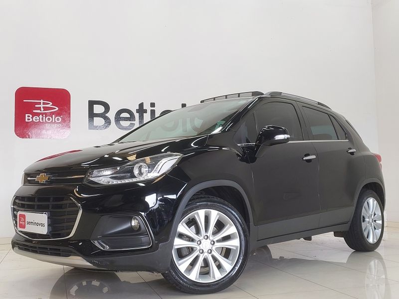 Chevrolet TRACKER 1.4 16V TURBO FLEX PREMIER AUTOMÁTICO 2017/2018 BETIOLO NOVOS E SEMINOVOS LAJEADO / Carros no Vale