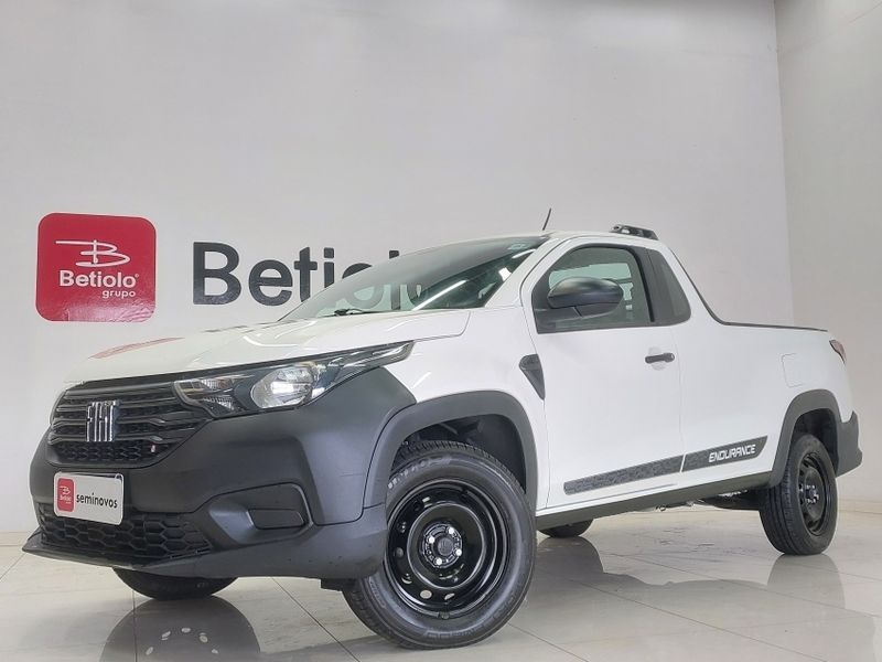 Fiat STRADA 1.4 FIRE FLEX ENDURANCE CS MANUAL 2023/2023 BETIOLO NOVOS E SEMINOVOS LAJEADO / Carros no Vale