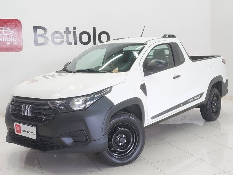 Fiat STRADA 1.4 FIRE FLEX ENDURANCE CS MANUAL 2023/2023 BETIOLO NOVOS E SEMINOVOS LAJEADO / Carros no Vale