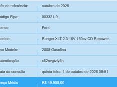 Ford RANGER 2.3 XLT 16V 4X2 CD GASOLINA 4P MANUAL 2008/2008 BETIOLO NOVOS E SEMINOVOS LAJEADO / Carros no Vale