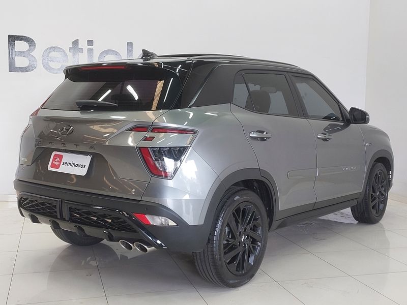 Hyundai CRETA 2.0 FLEX N LINE NIGHT EDITION AUTOMÁTICO 2023/2024 BETIOLO NOVOS E SEMINOVOS LAJEADO / Carros no Vale Hyundai CRETA 2.0 FLEX N LINE NIGHT EDITION AUTOMÁTICO 2023/2024 BETIOLO NOVOS E SEMINOVOS LAJEADO / Carros no Vale